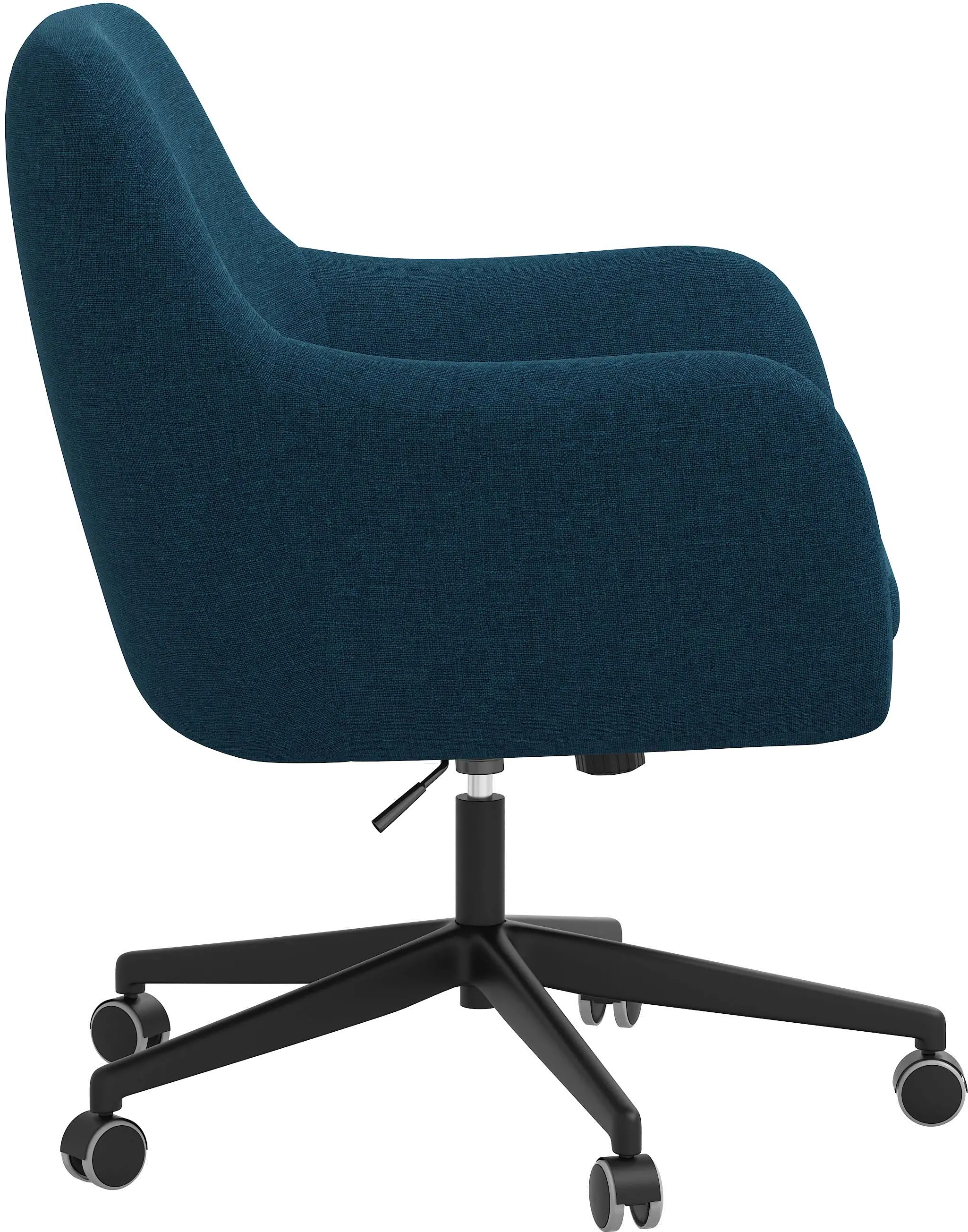 Olivia Navy Blue Office Chair - Skyline Furniture