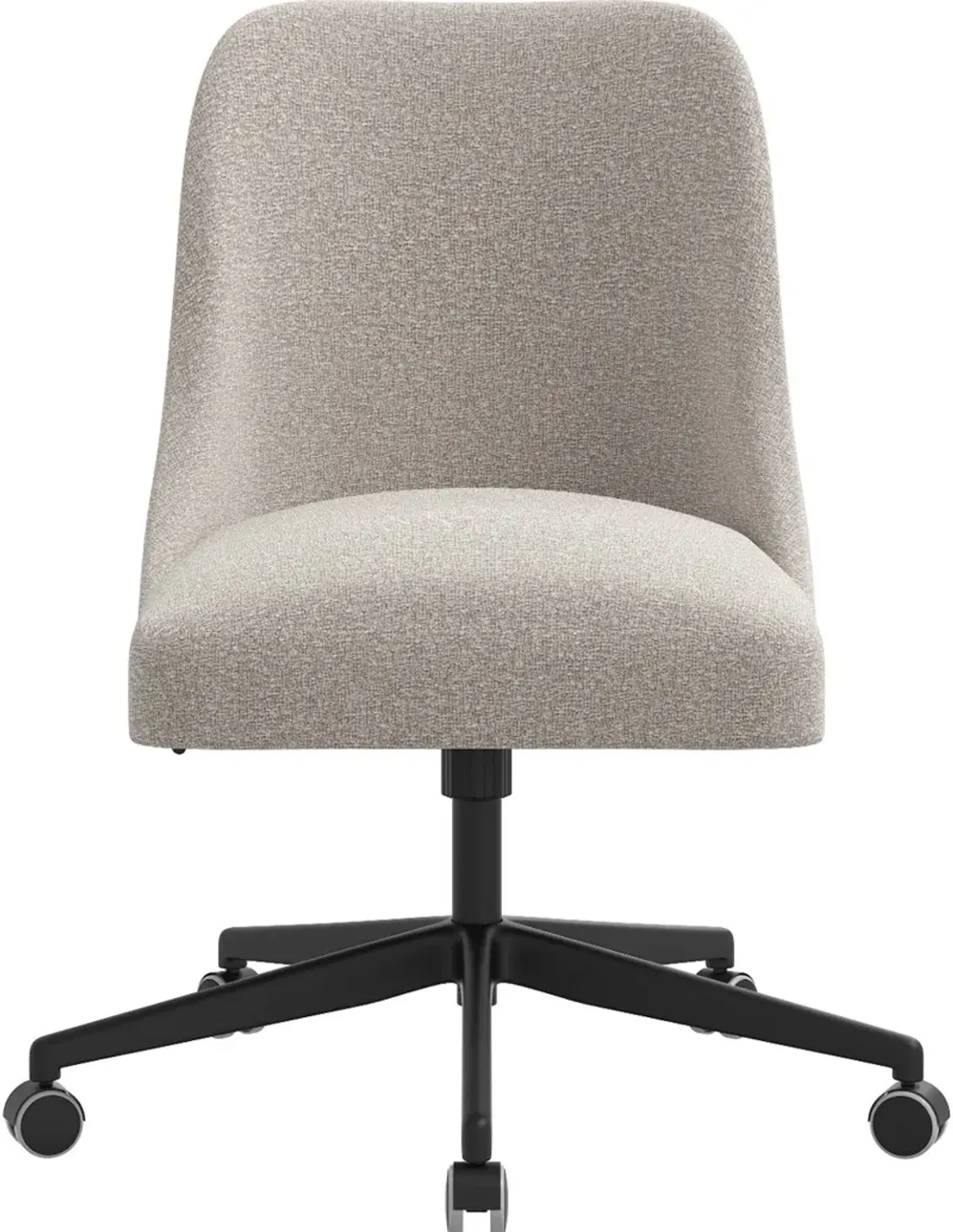 Spencer Elephant Gray Office Chair - Skyline Furniture