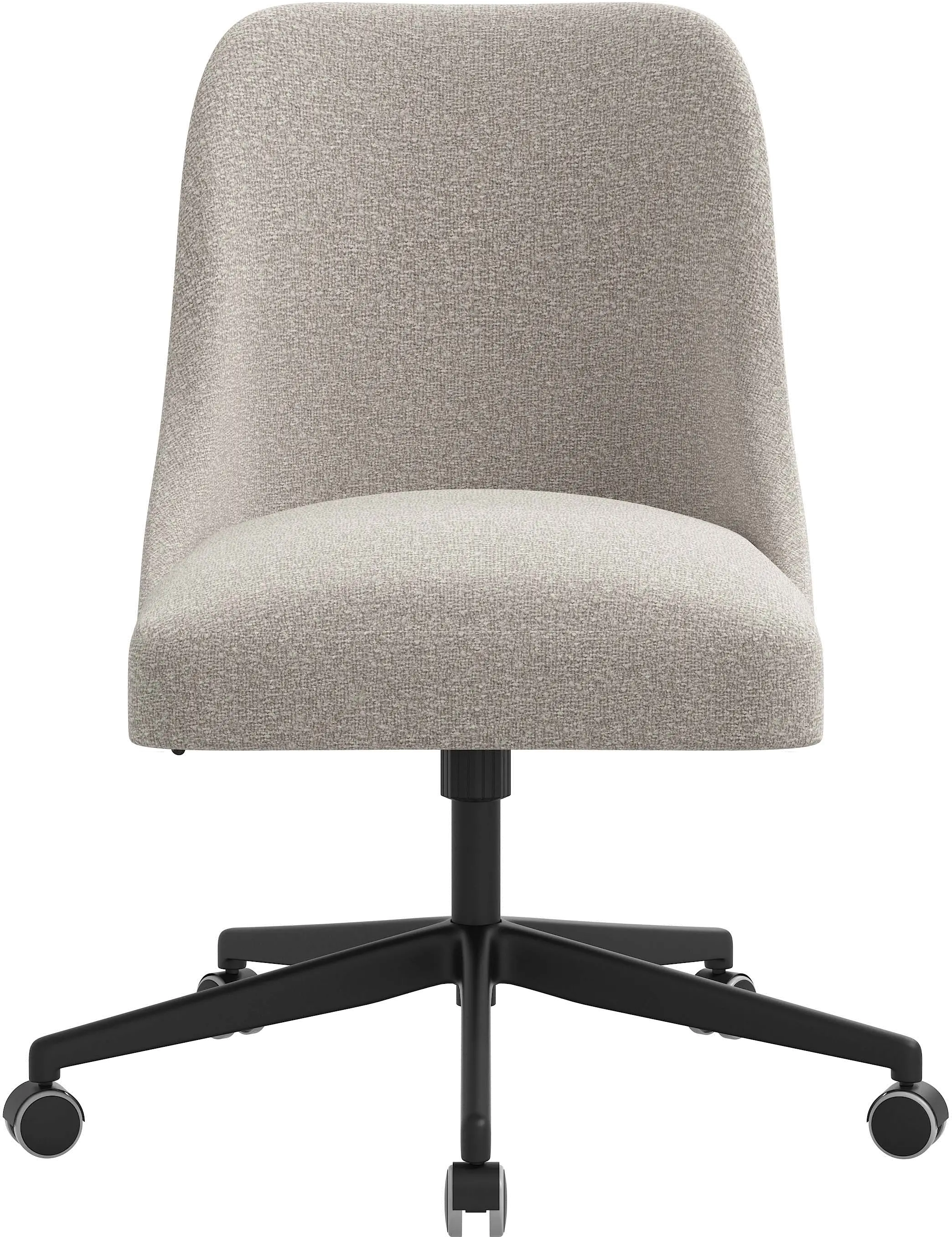 Spencer Elephant Gray Office Chair - Skyline Furniture