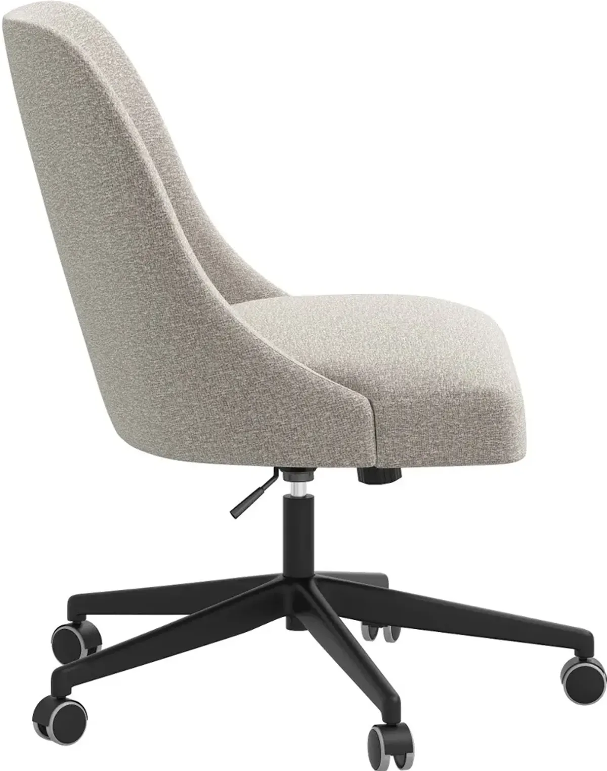 Spencer Elephant Gray Office Chair - Skyline Furniture