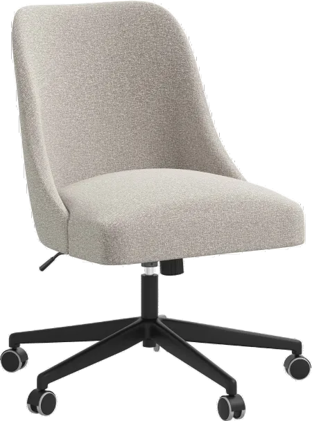Spencer Elephant Gray Office Chair - Skyline Furniture