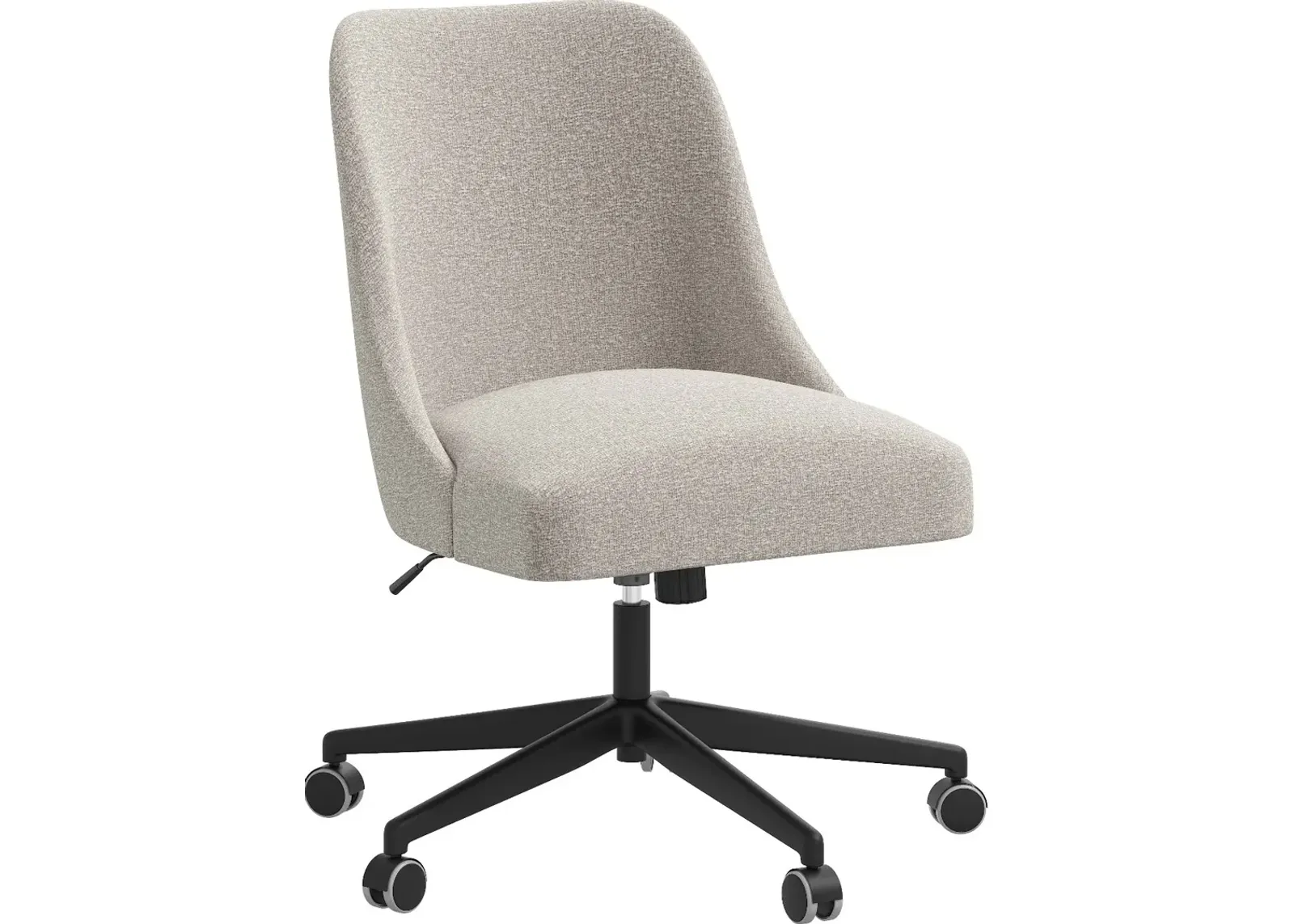 Spencer Elephant Gray Office Chair - Skyline Furniture