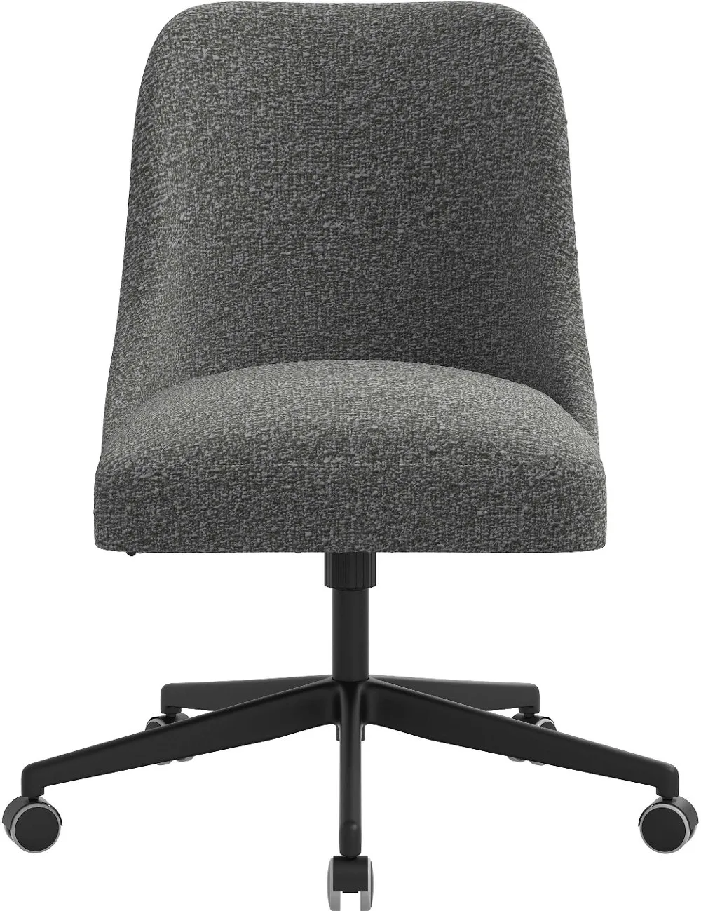 Spencer Smoke Gray Office Chair - Skyline Furniture