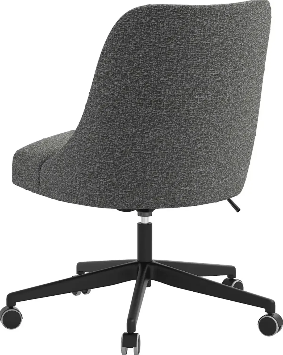 Spencer Smoke Gray Office Chair - Skyline Furniture