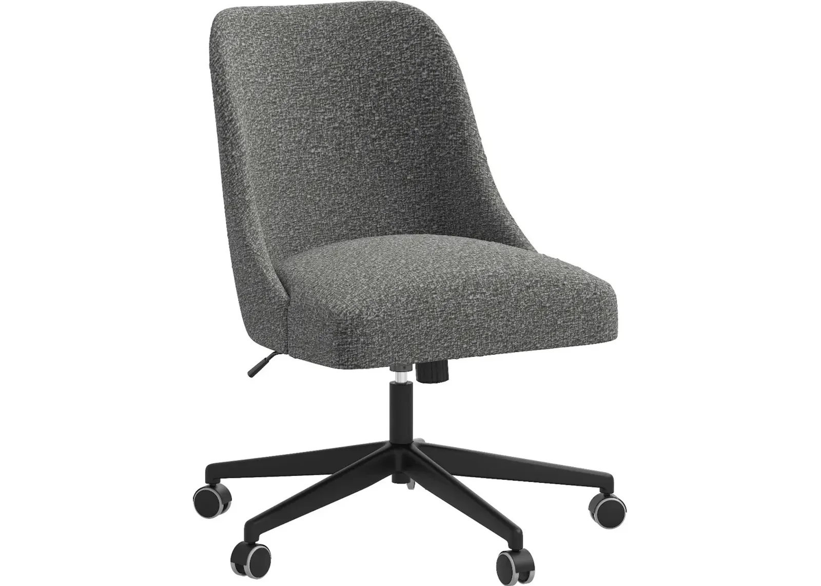 Spencer Smoke Gray Office Chair - Skyline Furniture