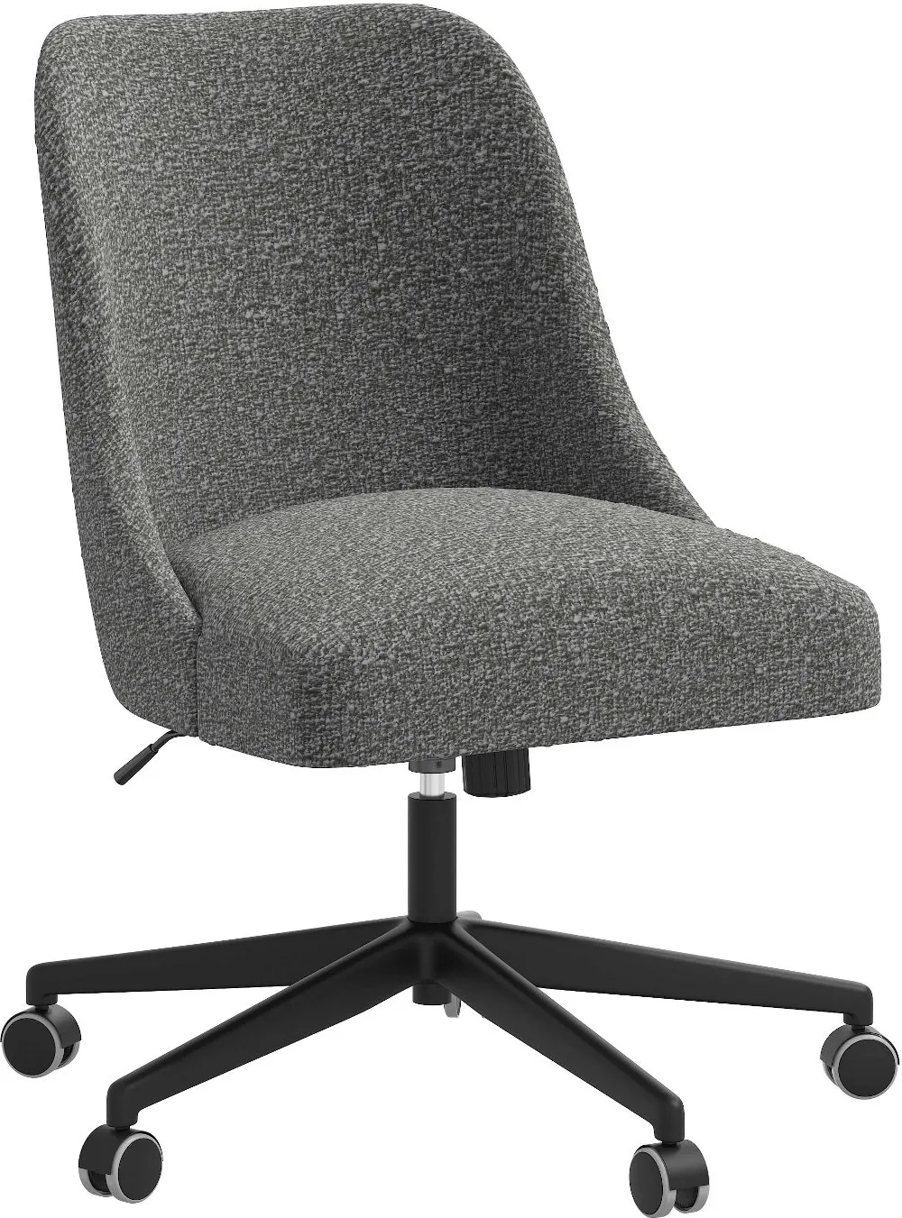 Spencer Smoke Gray Office Chair - Skyline Furniture