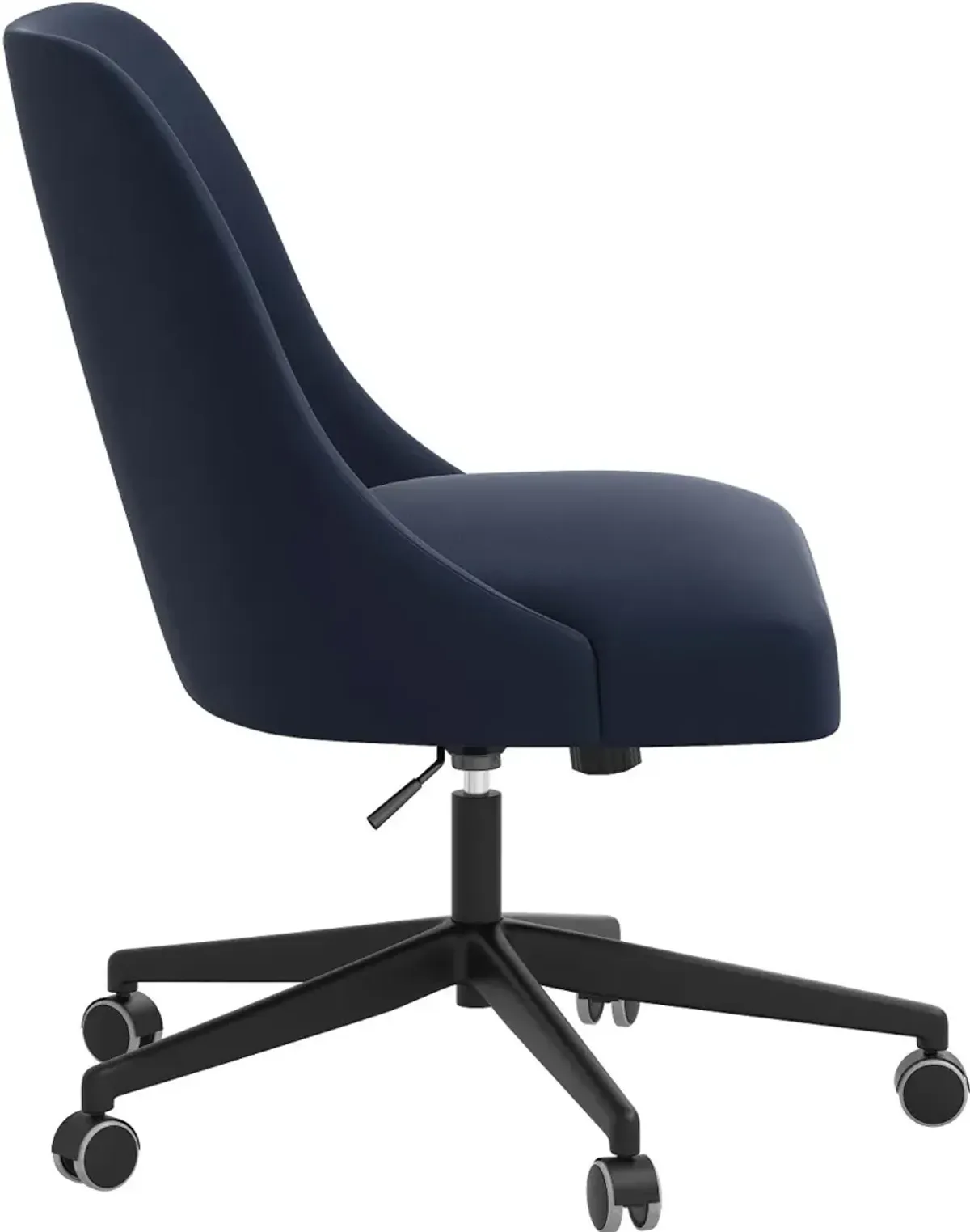 Spencer Velvet Ink Office Chair - Skyline Furniture