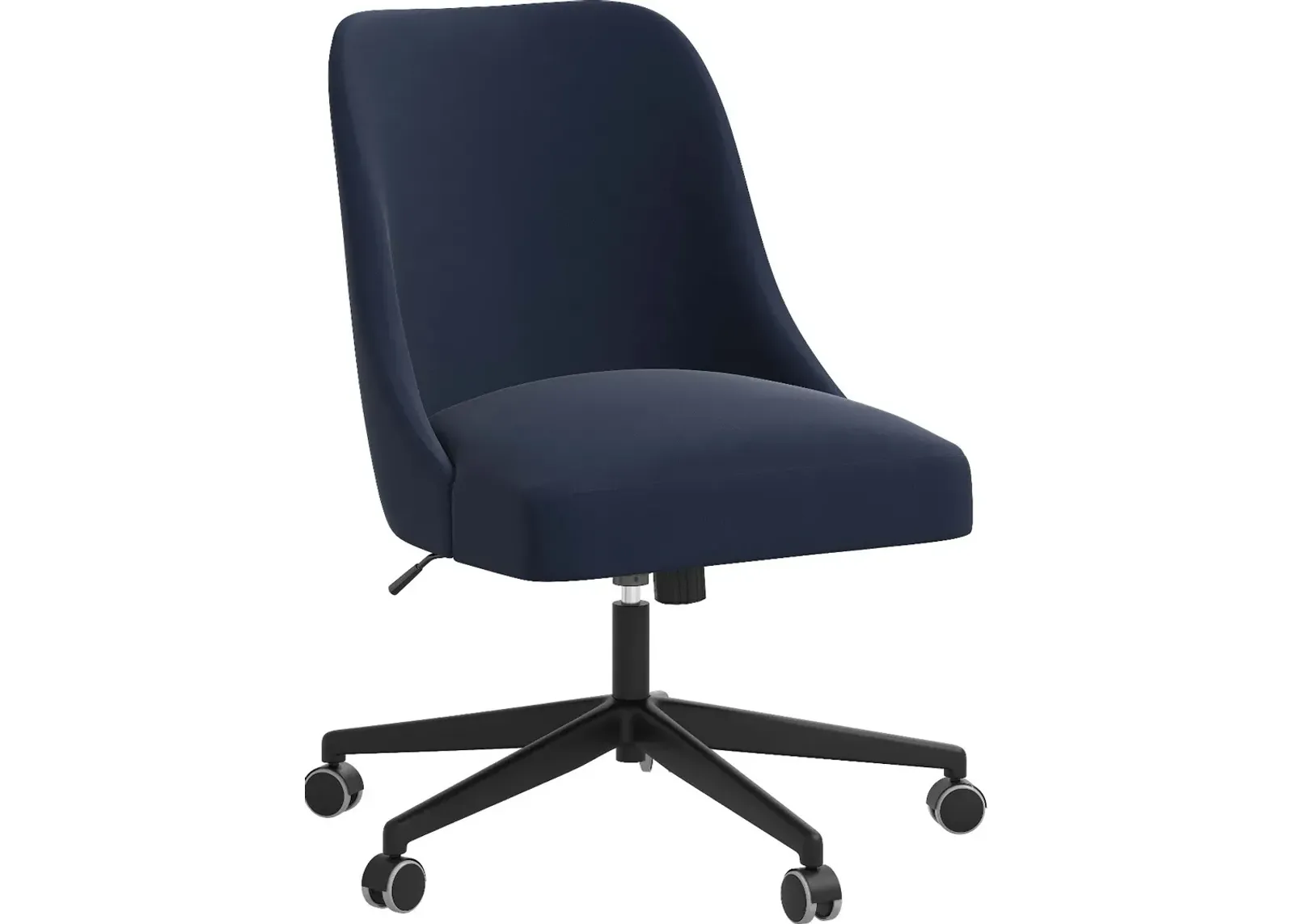 Spencer Velvet Ink Office Chair - Skyline Furniture