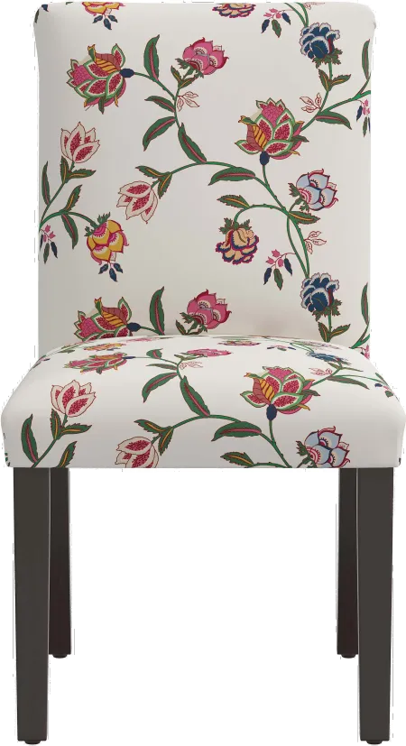Drew Chintz Floral Dining Chair - Skyline Furniture