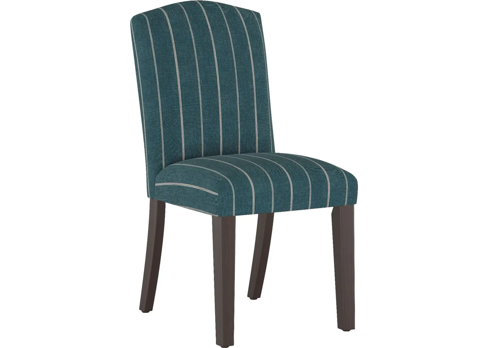 Nora Indigo Stripe Dining Chair - Skyline Furniture