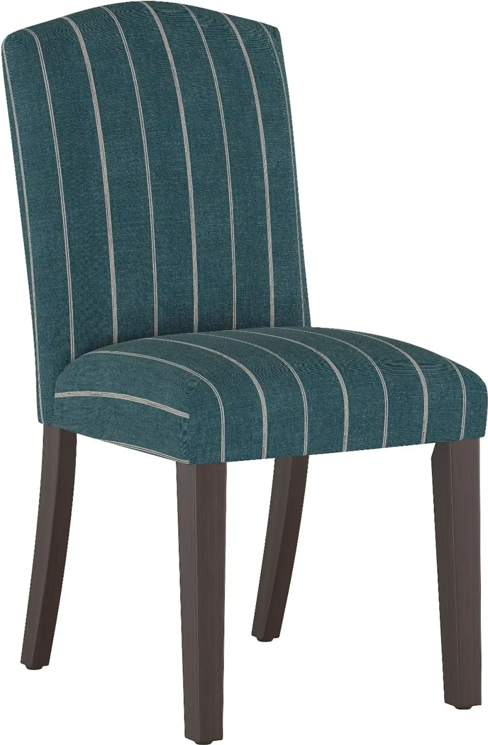 Nora Indigo Stripe Dining Chair - Skyline Furniture