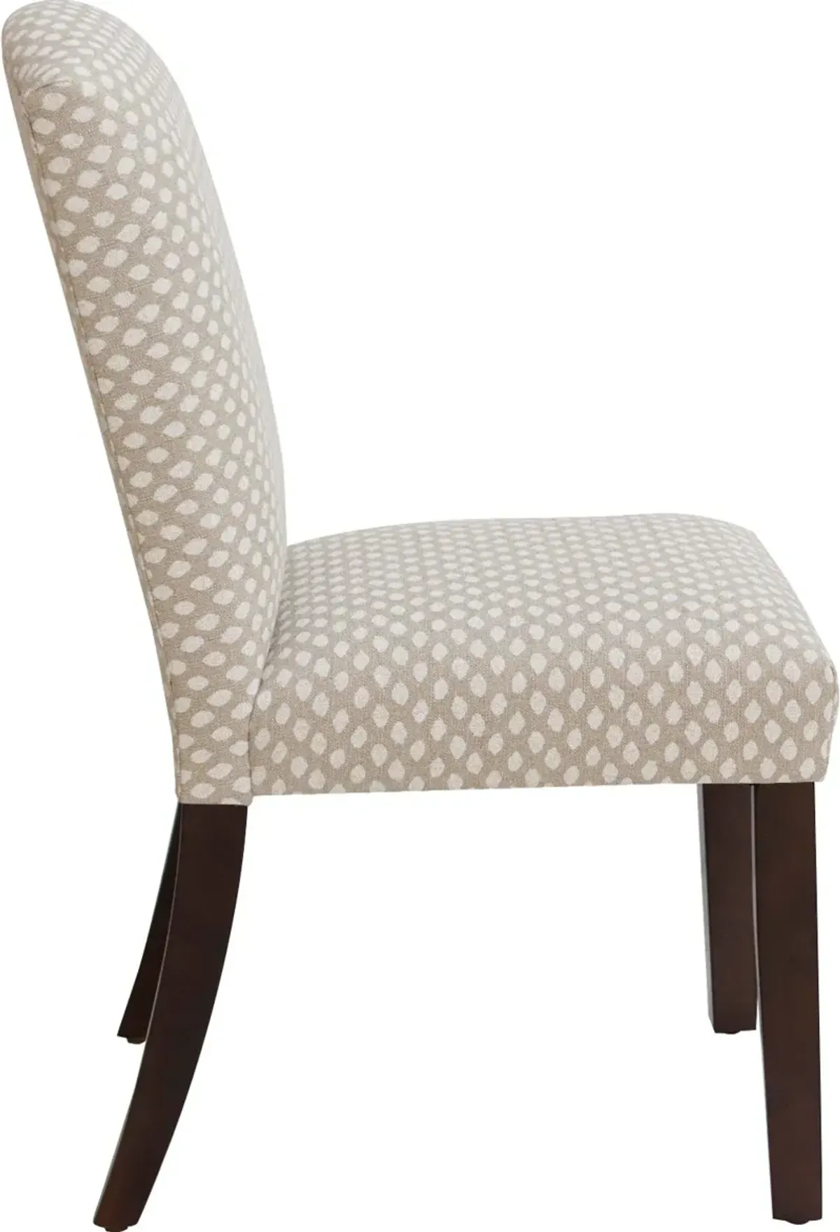 Nora Chalk Flax Dining Chair - Skyline Furniture