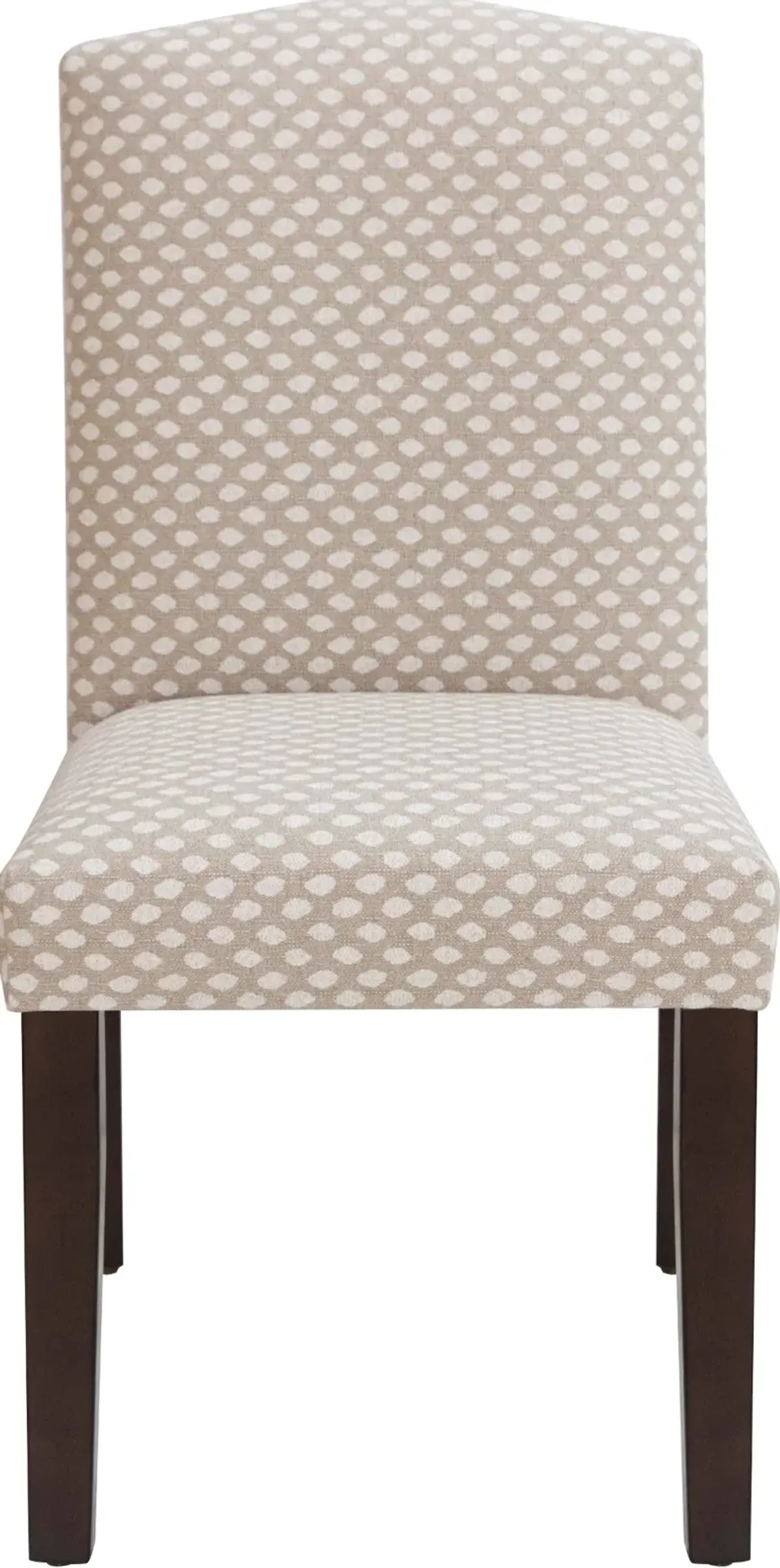 Nora Chalk Flax Dining Chair - Skyline Furniture