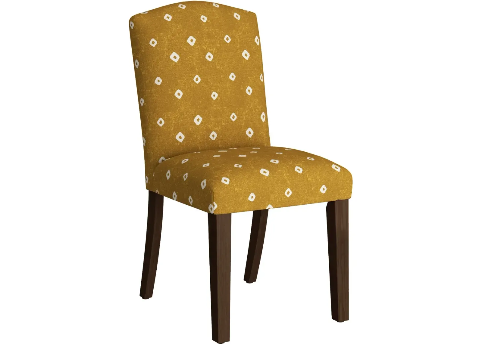 Nora Ochre Dining Chair - Skyline Furniture