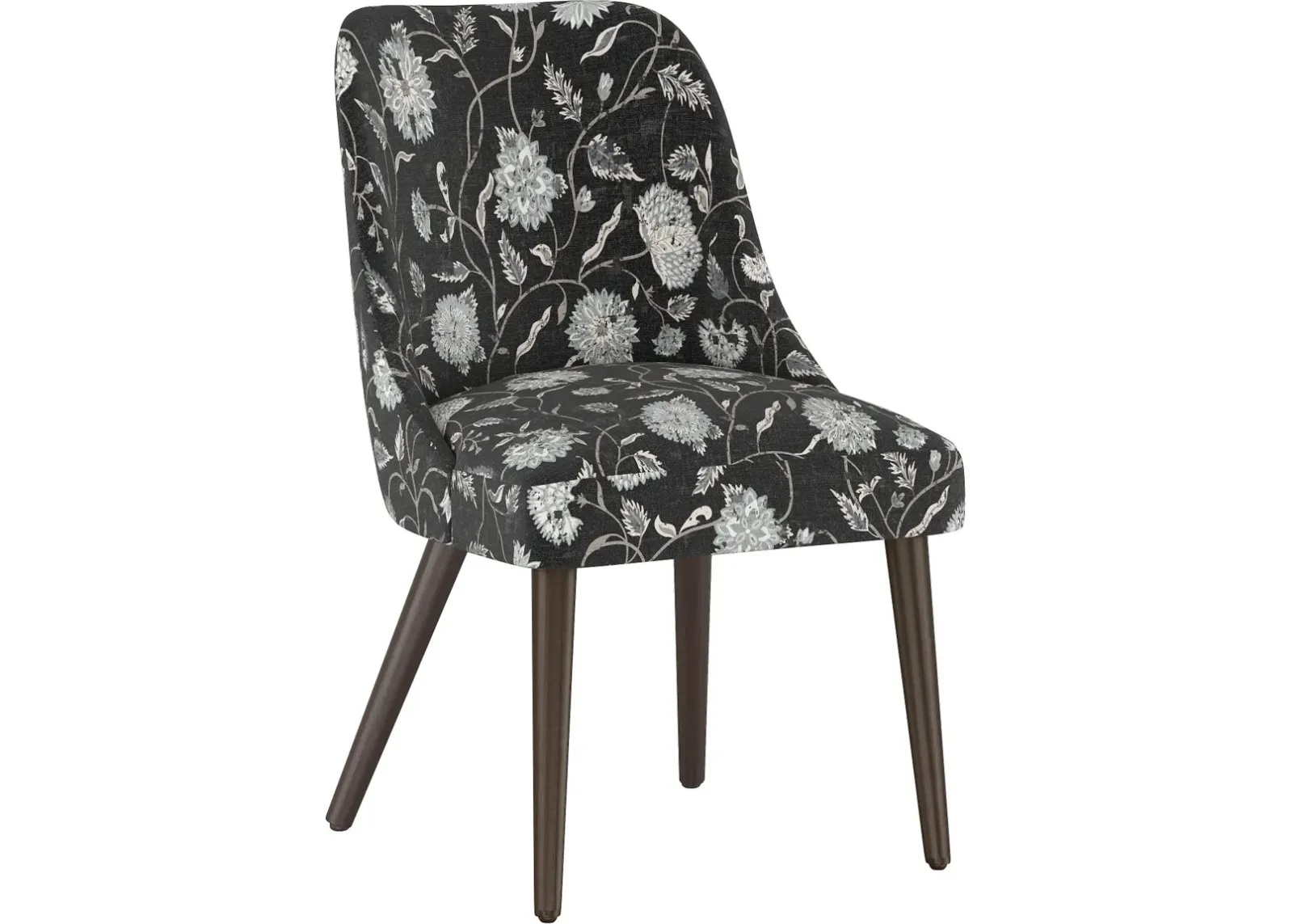 Colton Dahlia Black Dining Chair - Skyline Furniture