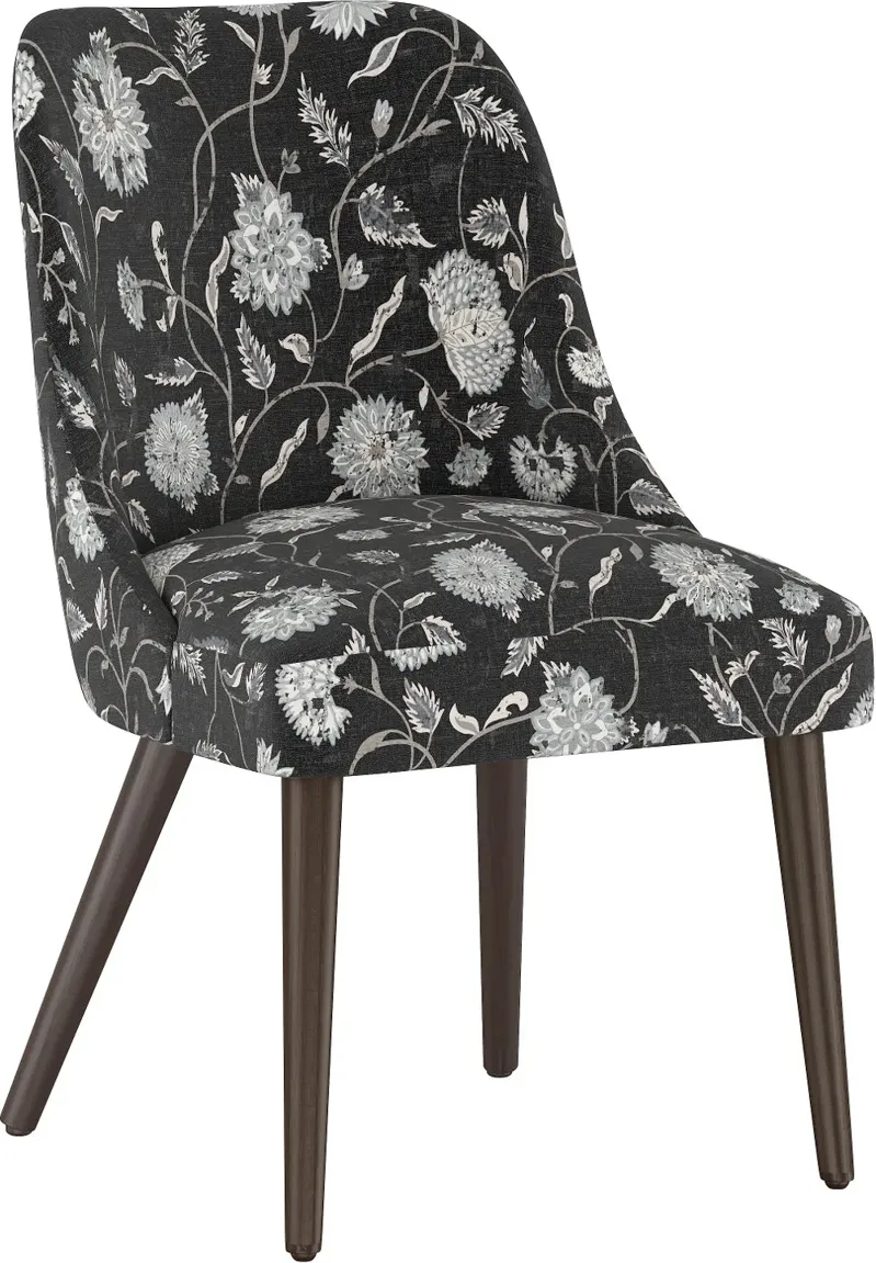 Colton Dahlia Black Dining Chair - Skyline Furniture