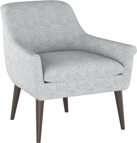 Charlotte Pumice Light Gray Accent Chair - Skyline Furniture