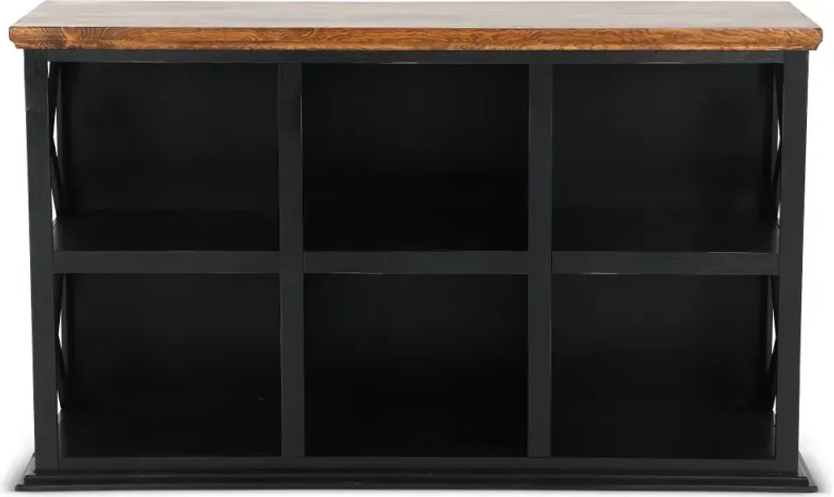 Qatar 54" Black TV Stand