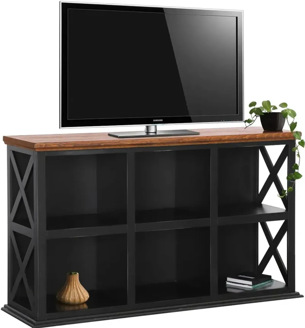 Qatar 54" Black TV Stand