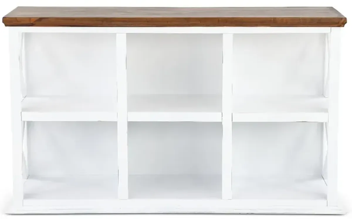 Qatar 54" White TV Stand