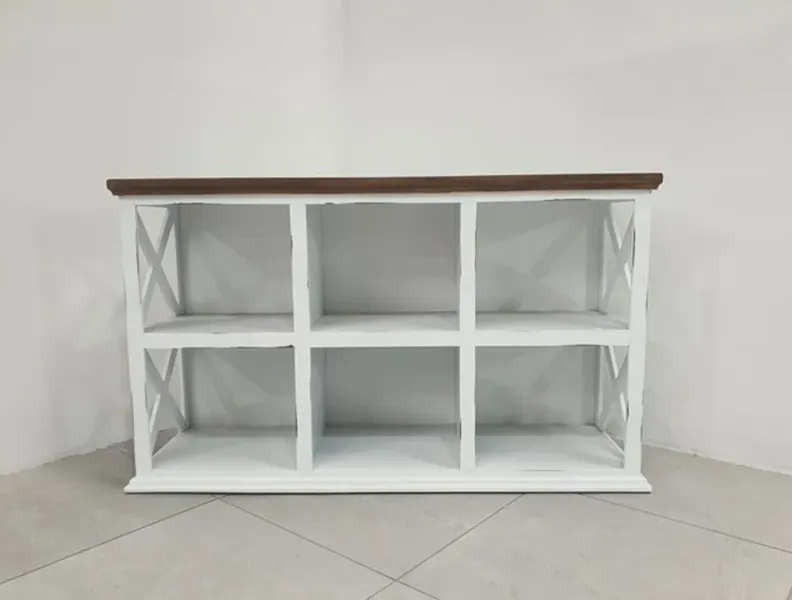 Qatar 54" White TV Stand