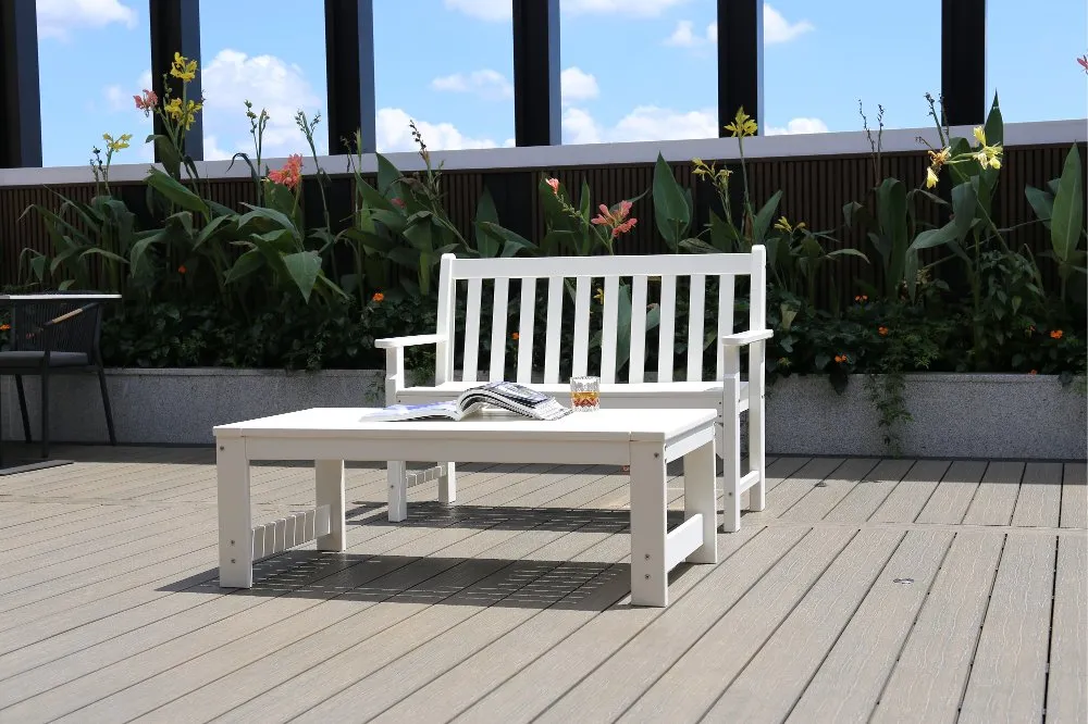 Atlantic Ivory Patio Coffee Table