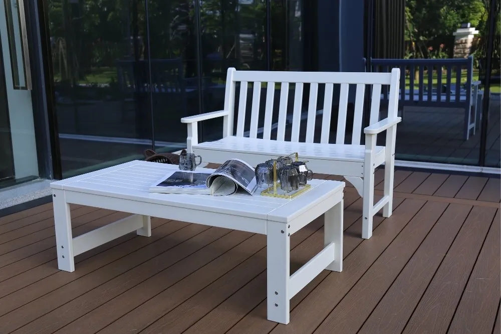 Atlantic Ivory Patio Coffee Table