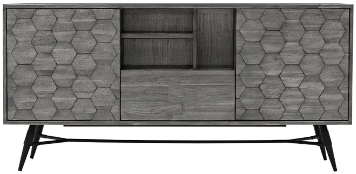 Makena Gray Dining Room Sideboard
