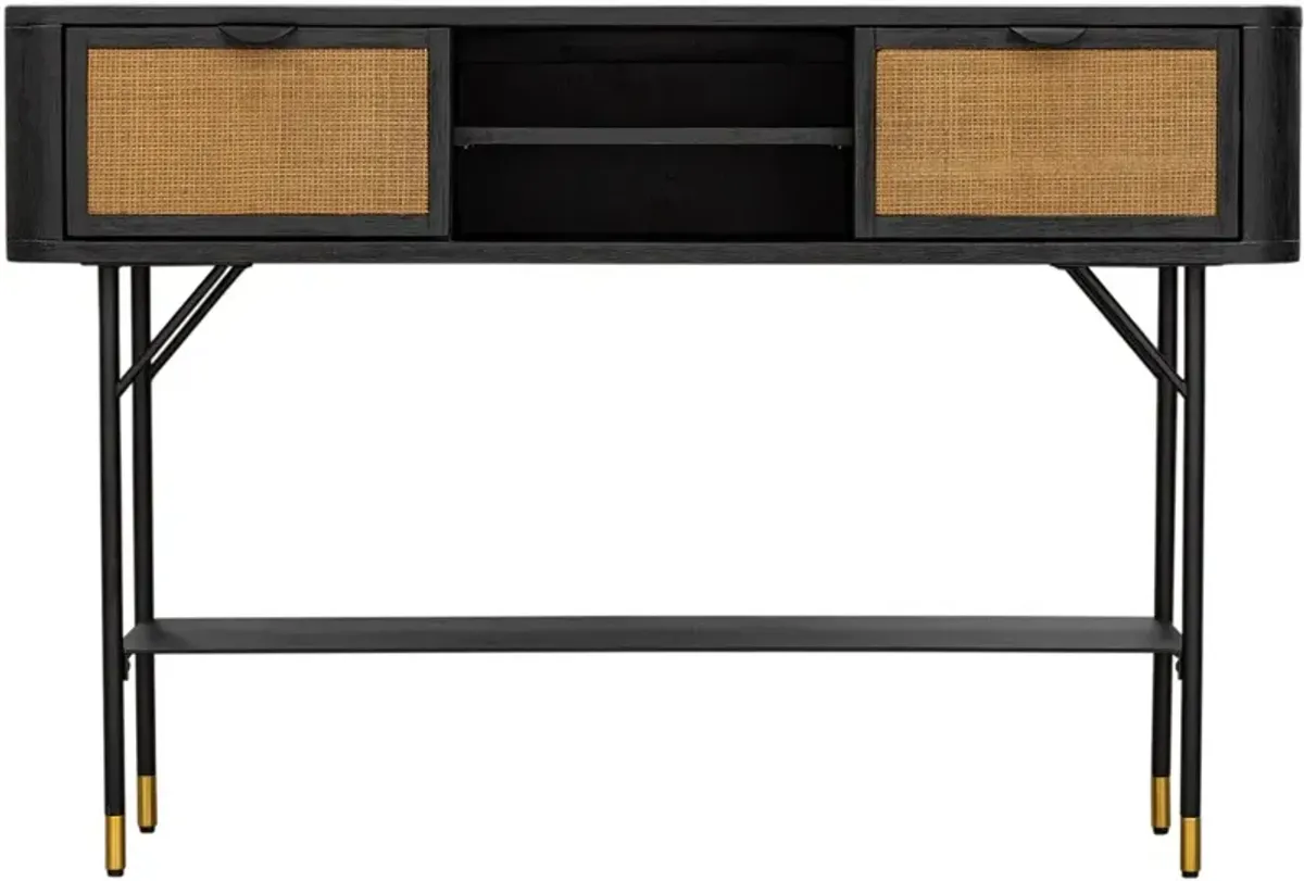 Saratoga Black Console Table