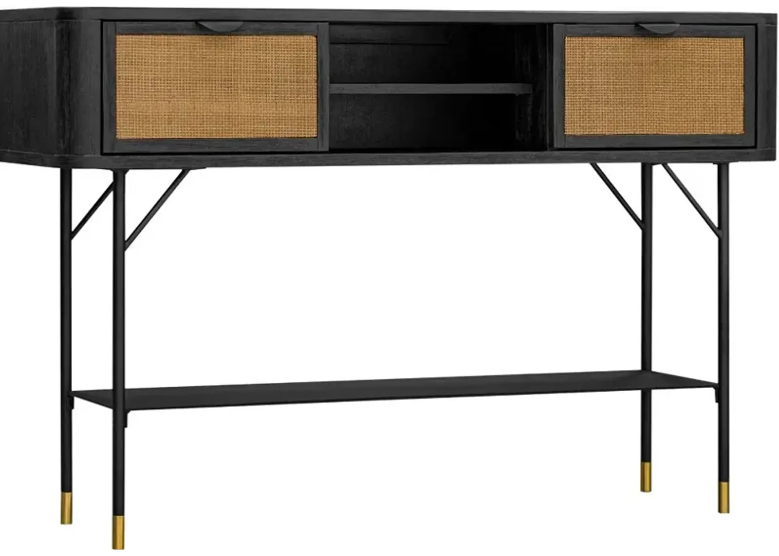 Saratoga Black Console Table