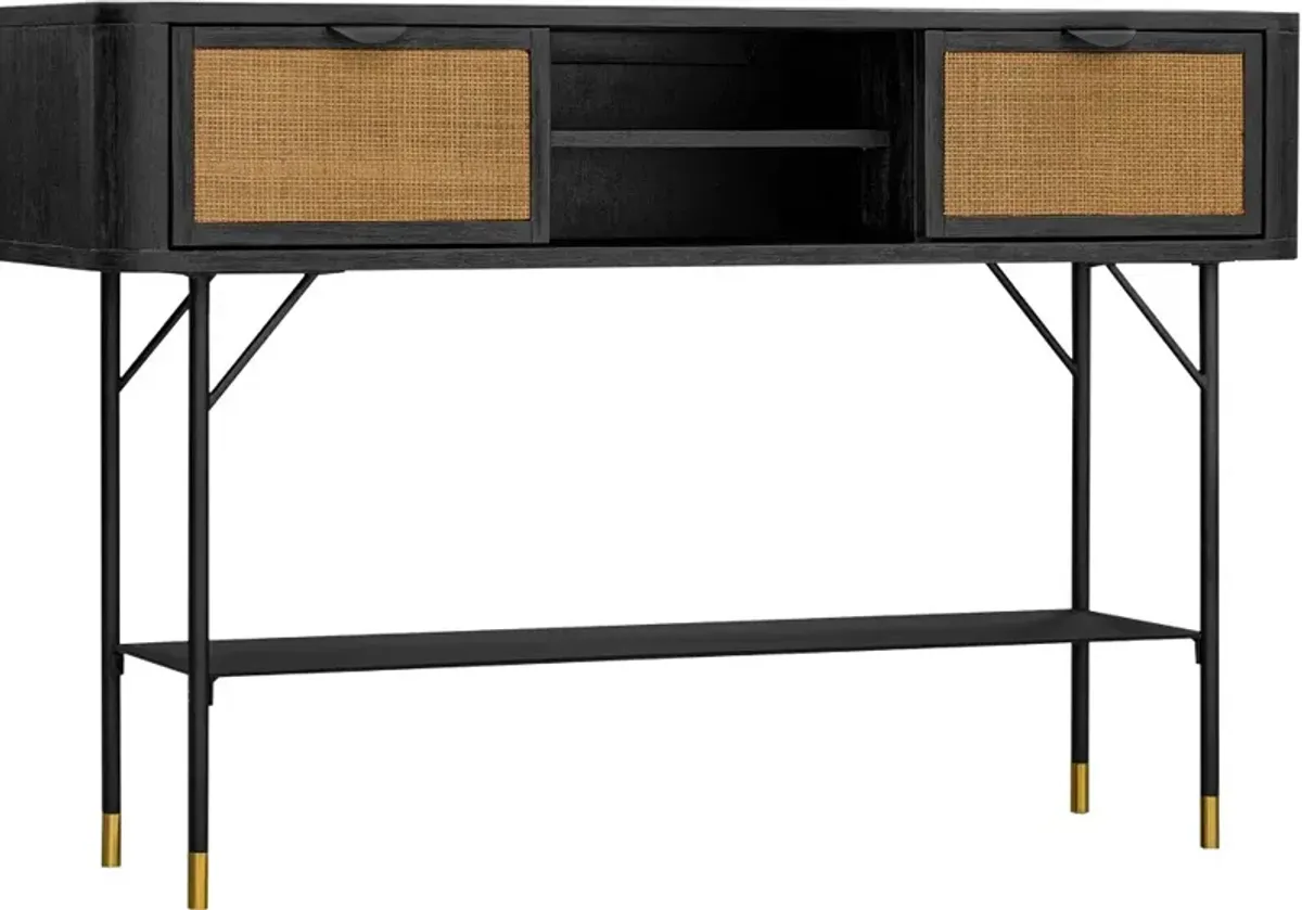 Saratoga Black Console Table