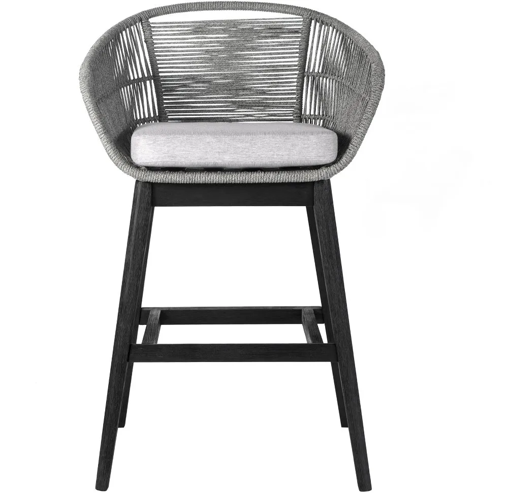 Tutti Frutti Black Outdoor Bar Stool