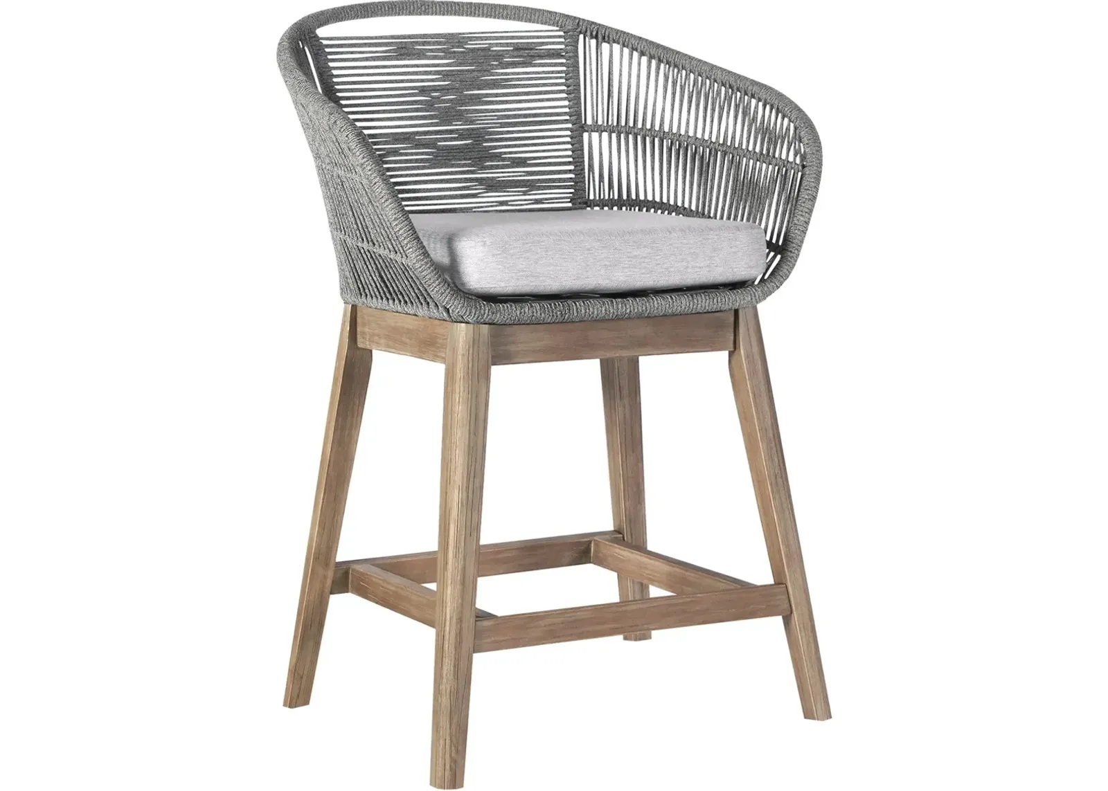 Tutti Frutti Natural Outdoor Counter Height Stool