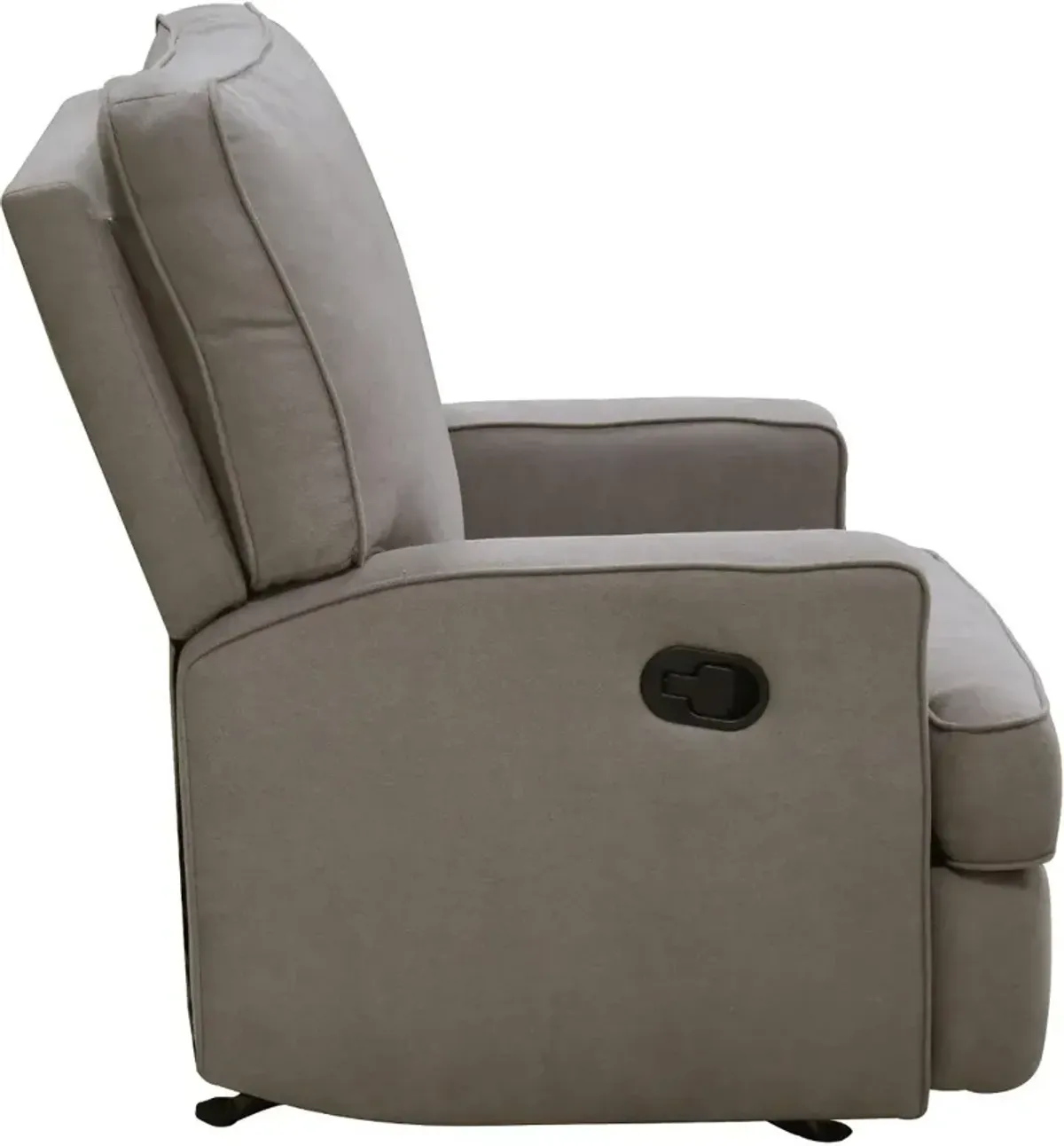 Shella Taupe Nursery Rocker Recliner