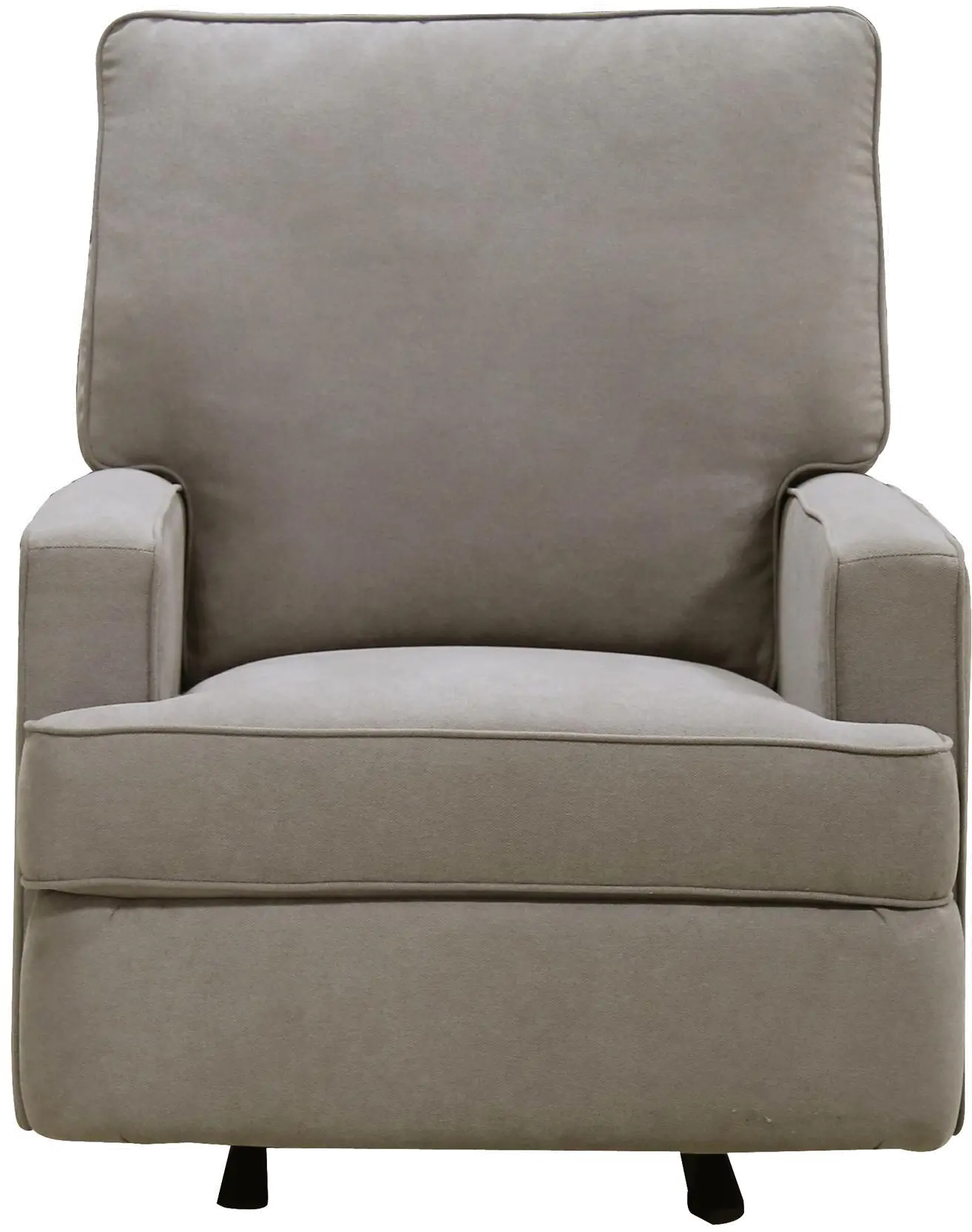 Shella Taupe Nursery Rocker Recliner