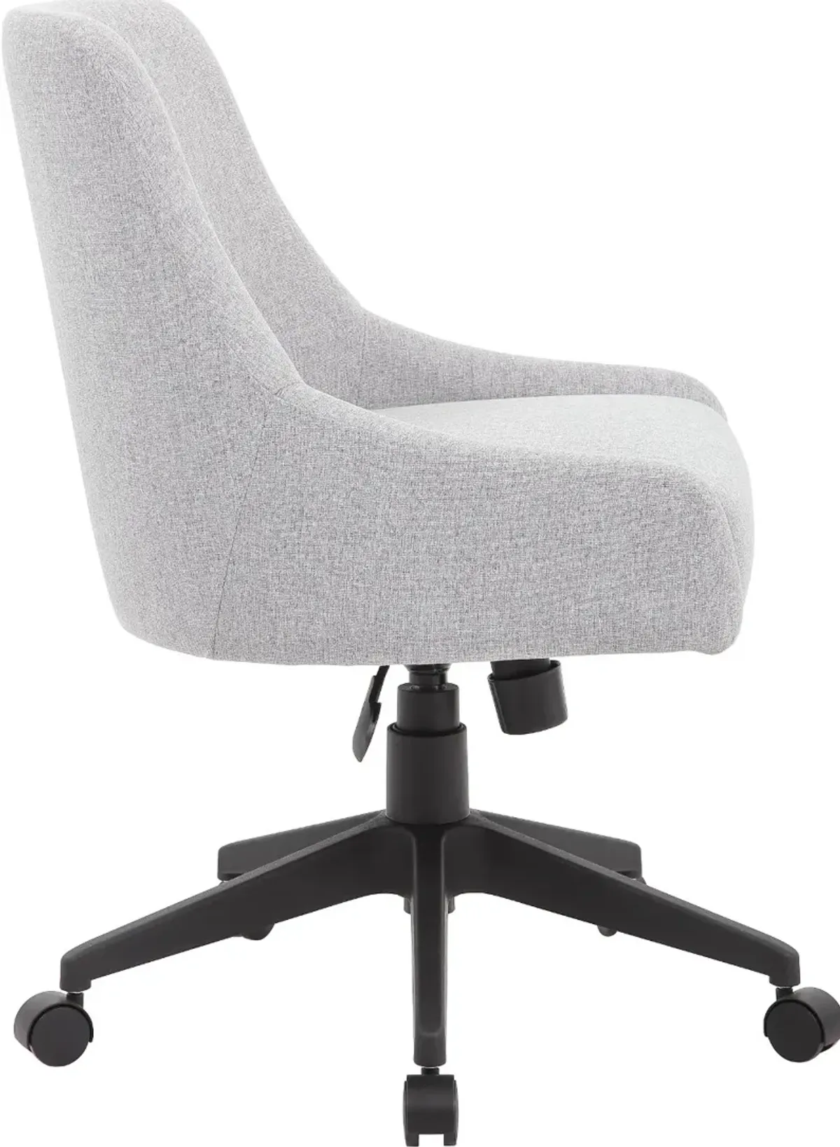 Boyle Gray Swiveling Guest Chair