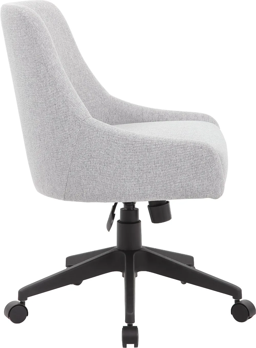 Boyle Gray Swiveling Guest Chair