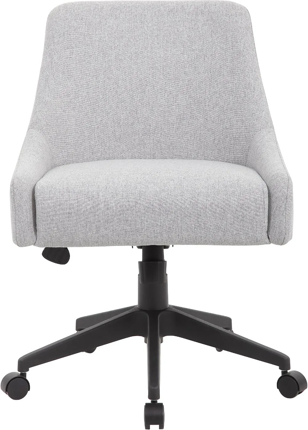 Boyle Gray Swiveling Guest Chair