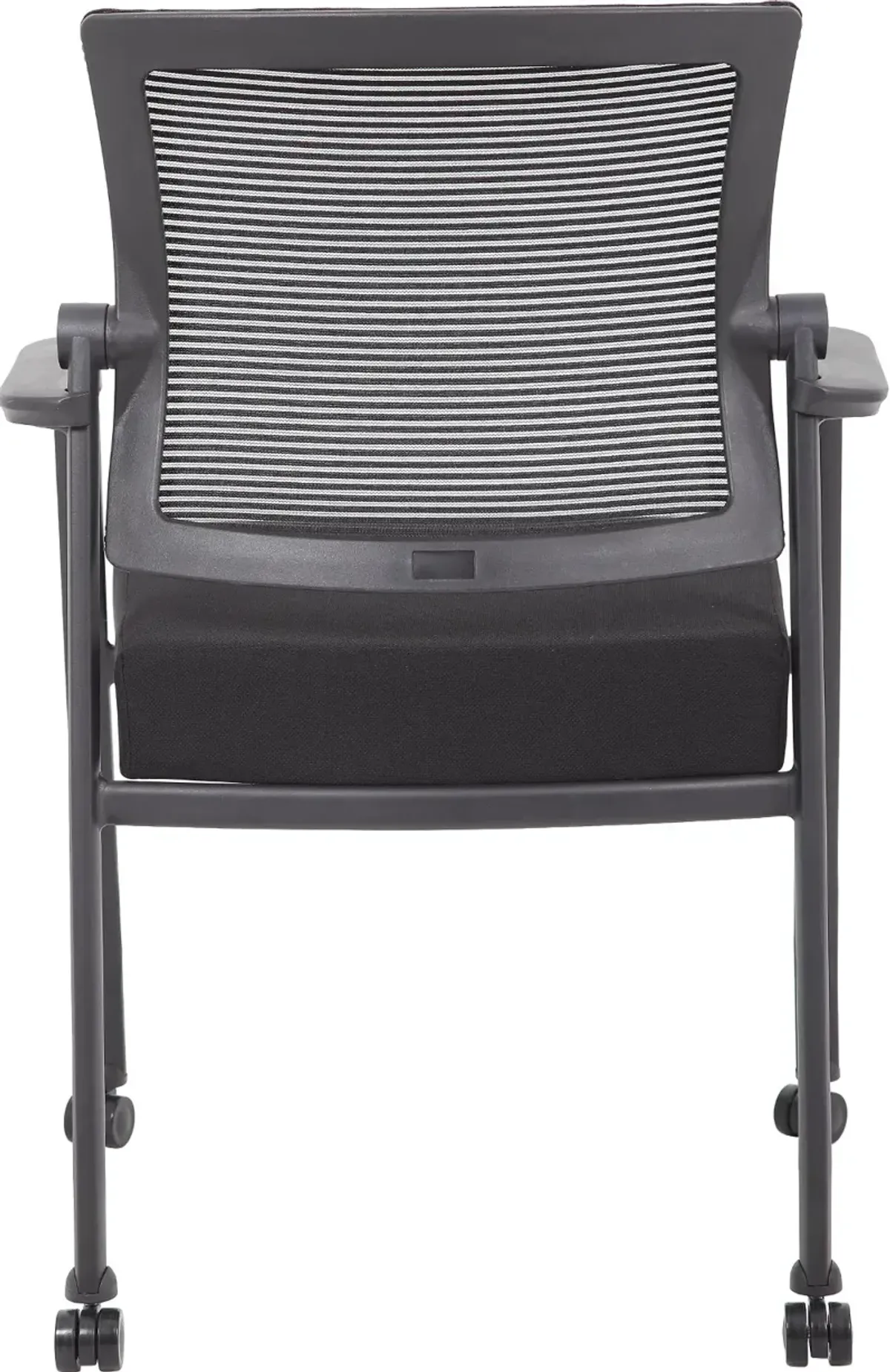 Boss Black Mesh Guest Chair