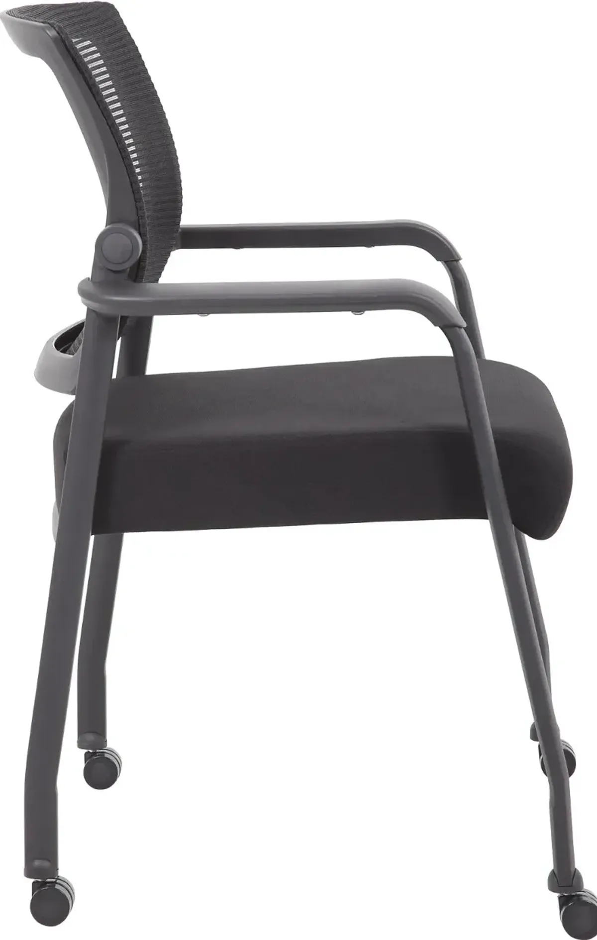 Boss Black Mesh Guest Chair