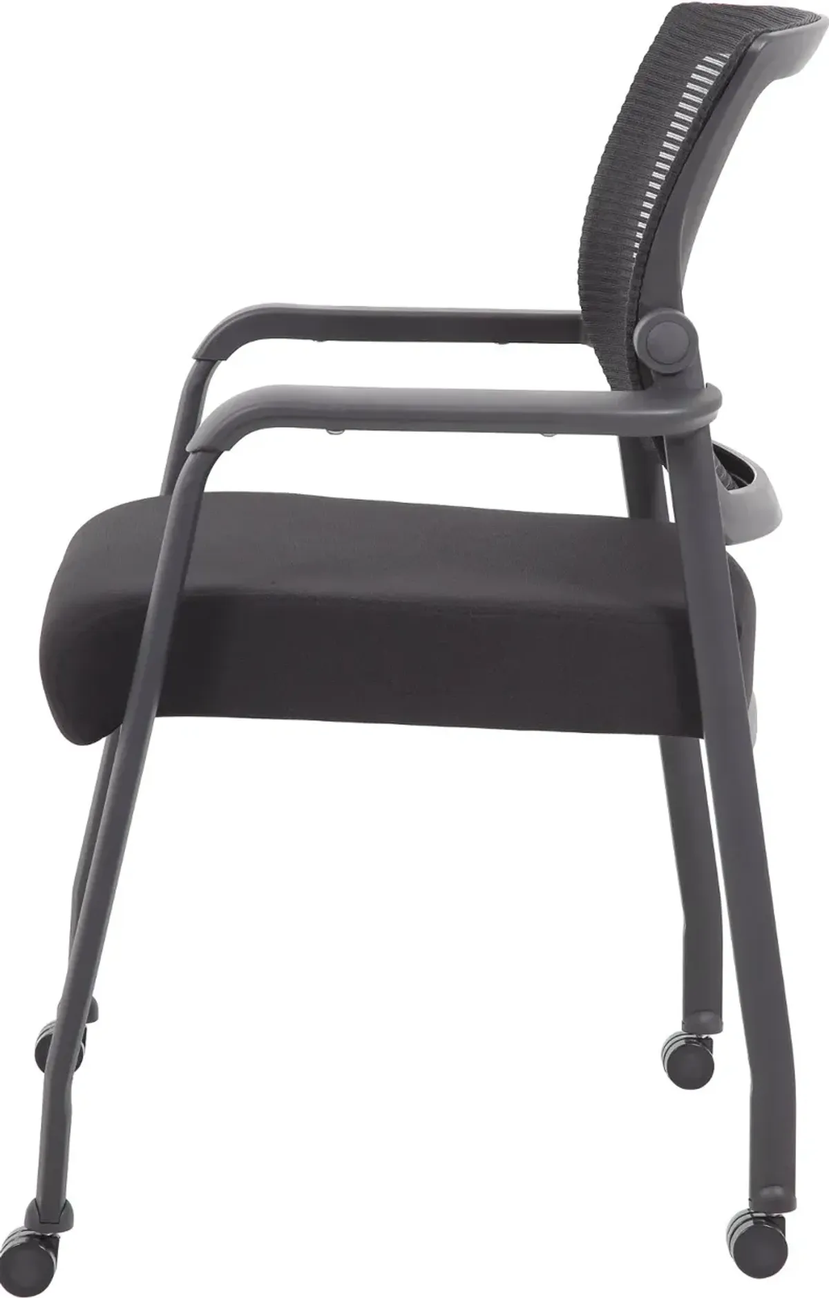 Boss Black Mesh Guest Chair