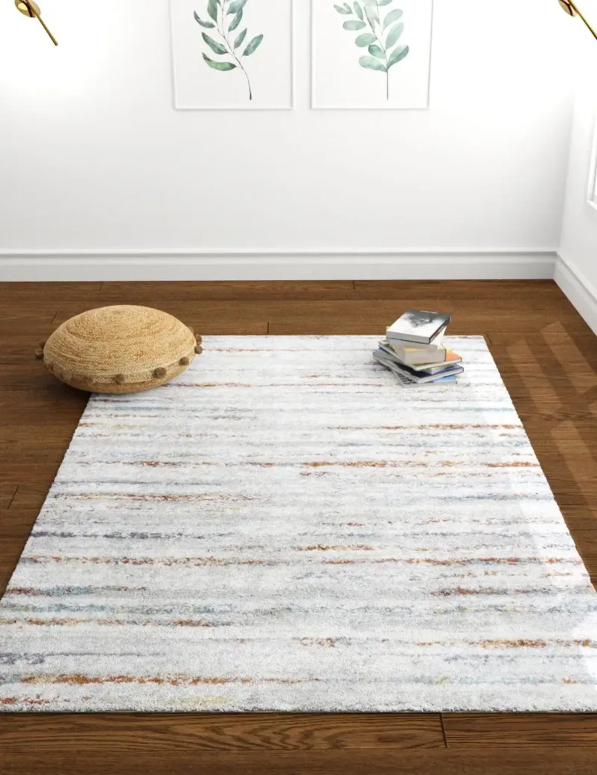 Fintan Multi-Colored 4 x 6 Area Rug