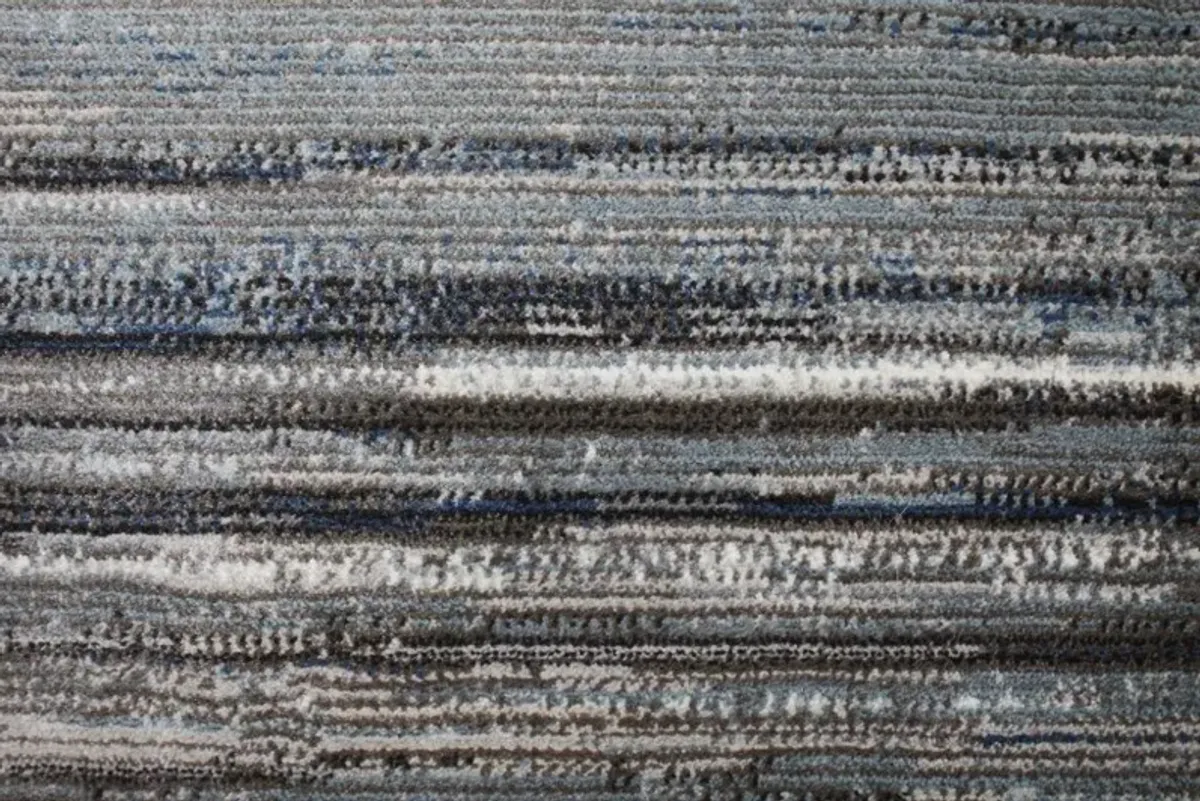 Legacy Blue and Gray 4 x 6 Area Rug