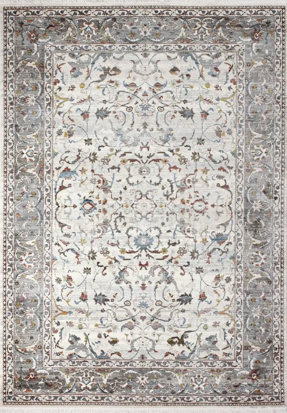 Gavriel Ivory Floral 4 x 6 Area Rug