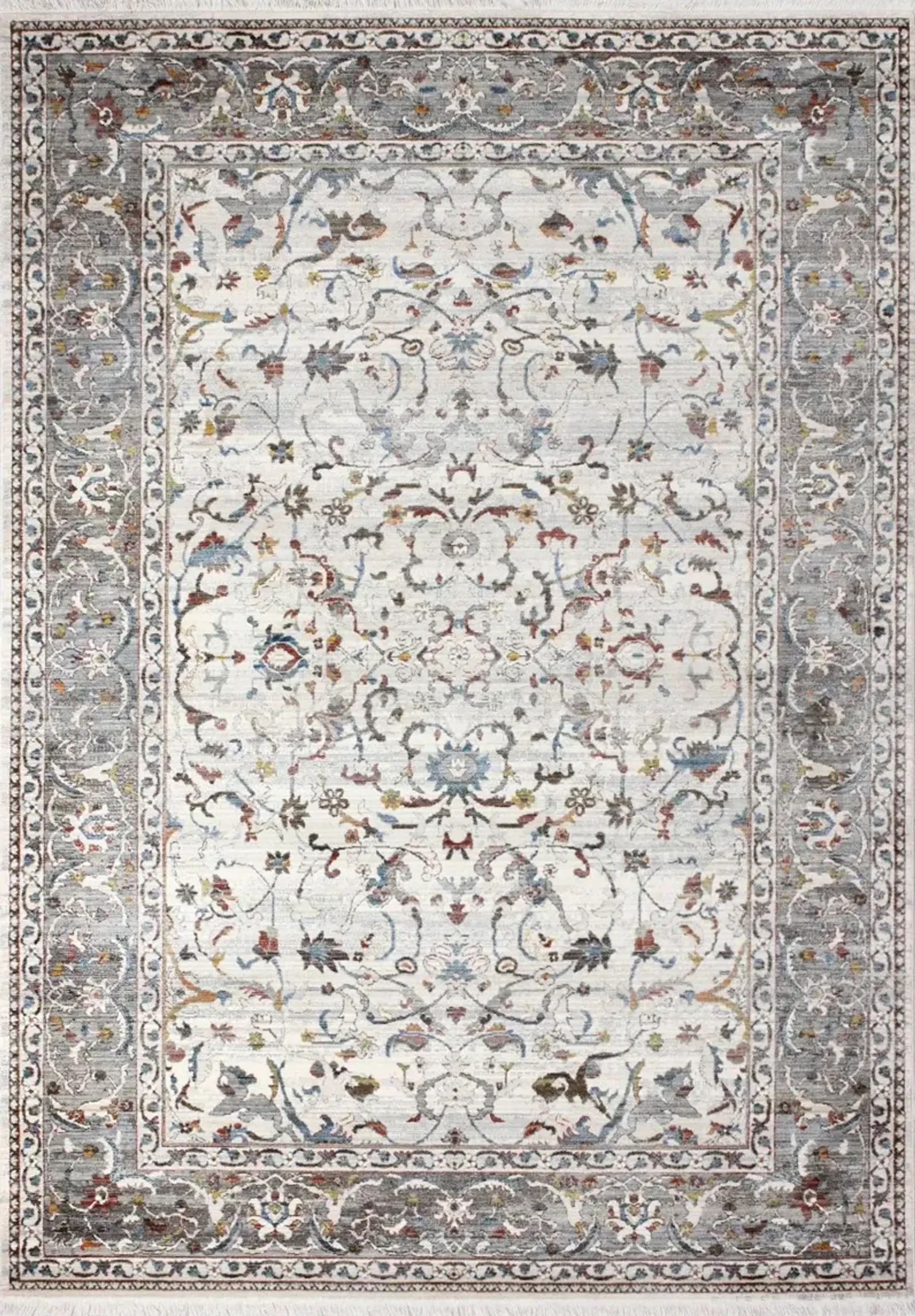 Gavriel Ivory Floral 4 x 6 Area Rug