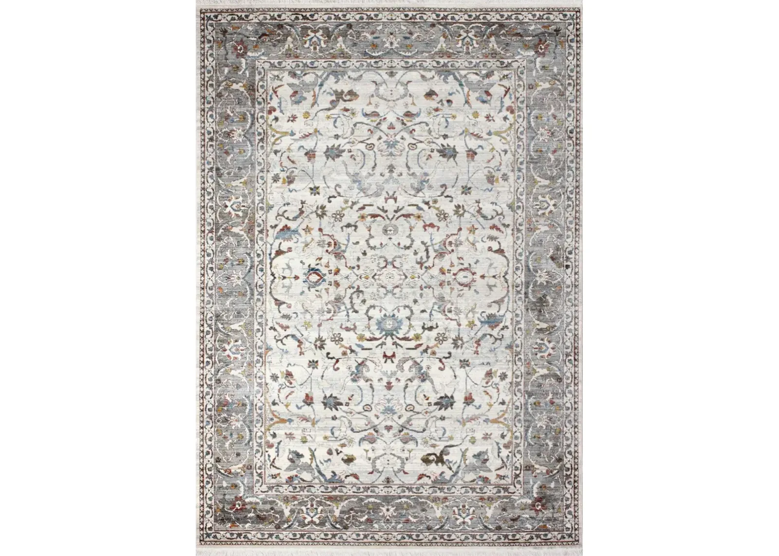 Gavriel Ivory Floral 8 x 10 Area Rug