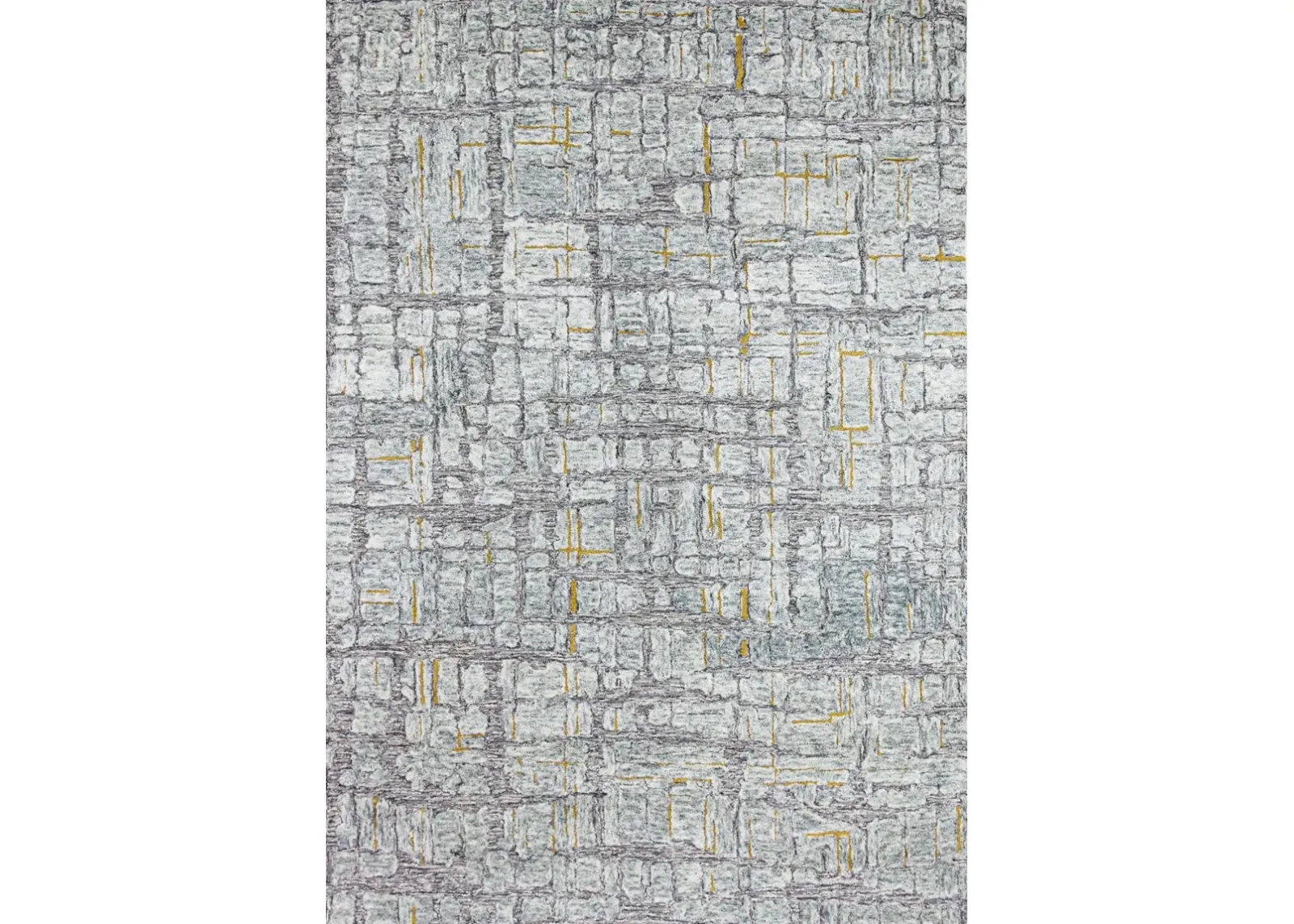 Noor Gray Wool 8 Foot Runner Rug