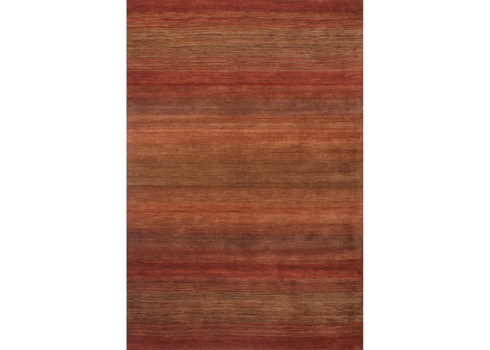 Sacramento Ombre Rust 4 x 6 Area Rug