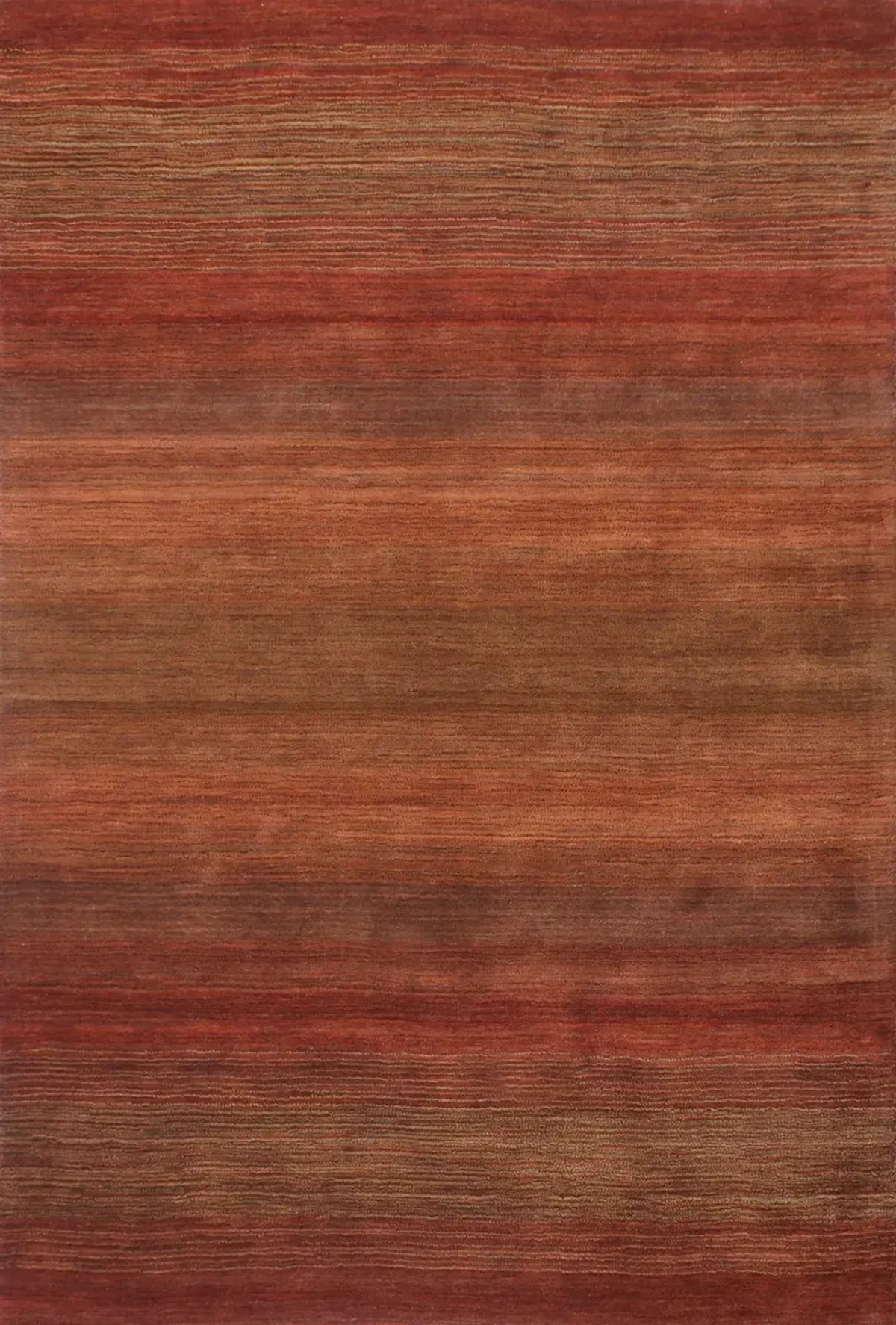 Sacramento Ombre Rust 4 x 6 Area Rug