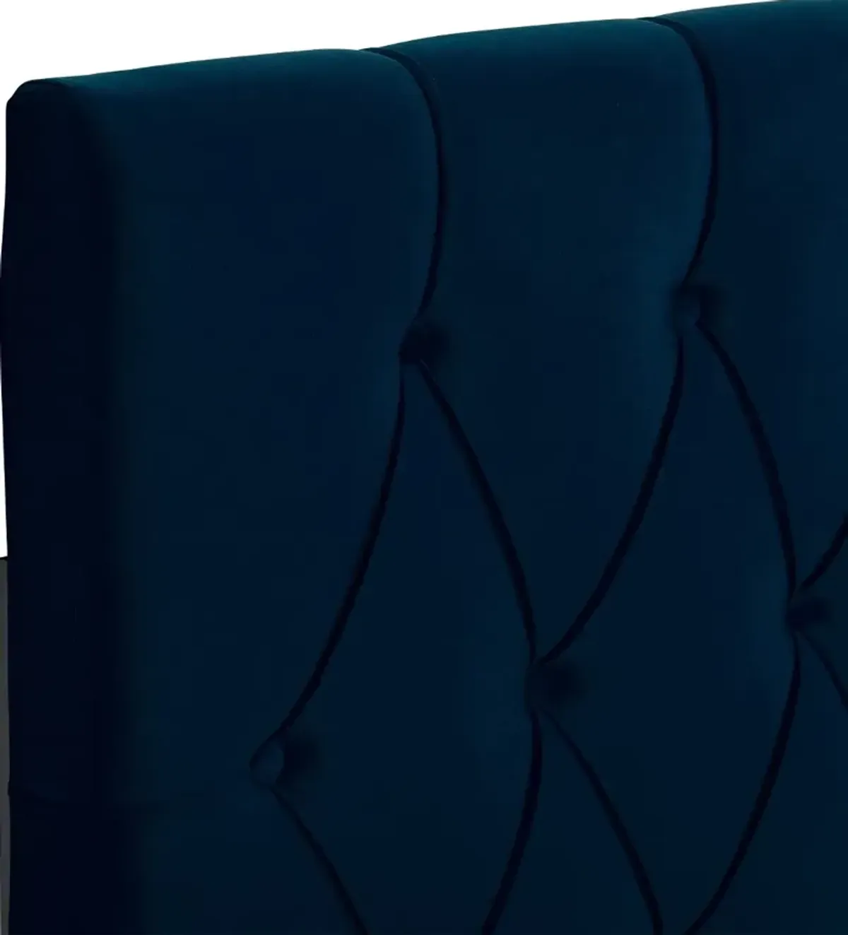 Catalina Velvet Navy Full Headboard